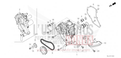 POMPE A HUILE GL1800BDS de 2025